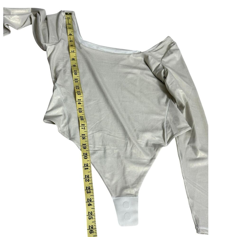 Lululemon Square-Neck Bodysuit Nulu Long Sleeve Thong Cut Large W3INRS LXBO NWT - Picture 14 of 16